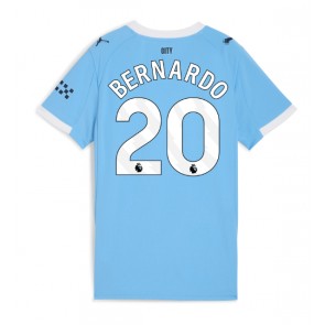 Manchester City Bernardo Silva #20 Dámské Domácí Dres 2025-26 Krátký Rukáv