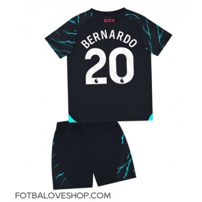 Manchester City Bernardo Silva #20 Dětské Alternativní Dres 2023-24 Krátký Rukáv (+ trenýrky)