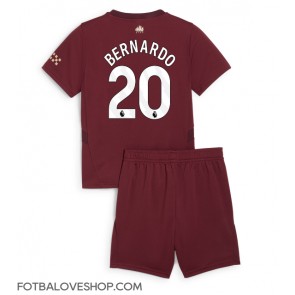 Manchester City Bernardo Silva #20 Dětské Alternativní Dres 2024-25 Krátký Rukáv (+ trenýrky)