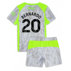 Manchester City Bernardo Silva #20 Dětské Alternativní Dres 2025-26 Krátký Rukáv (+ trenýrky)