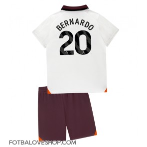 Manchester City Bernardo Silva #20 Dětské Venkovní Dres 2023-24 Krátký Rukáv (+ trenýrky)