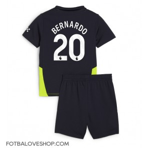 Manchester City Bernardo Silva #20 Dětské Venkovní Dres 2024-25 Krátký Rukáv (+ trenýrky)