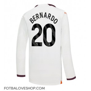 Manchester City Bernardo Silva #20 Venkovní Dres 2023-24 Dlouhý Rukáv
