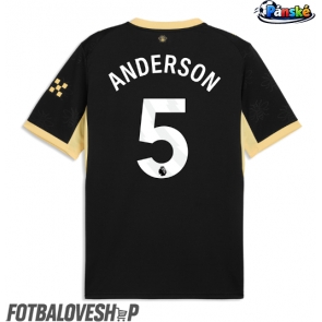 Manchester City Elliot Anderson #5 Venkovní Dres 2026-27 Krátký Rukáv