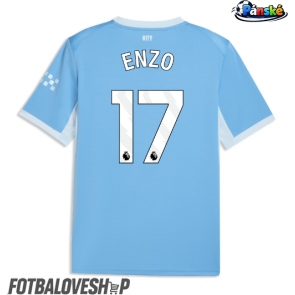 Manchester City Enzo Fernandez #17 Domácí Dres 2026-27 Krátký Rukáv