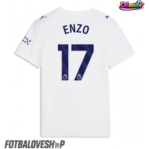 Manchester City Enzo Fernandez #17 Dámské Alternativní Dres 2026-27 Krátký Rukáv