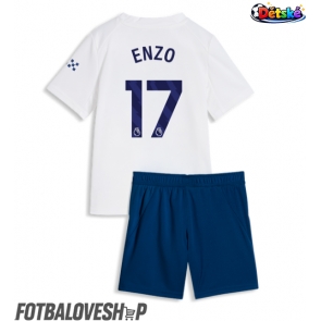 Manchester City Enzo Fernandez #17 Dětské Alternativní Dres 2026-27 Krátký Rukáv (+ trenýrky)