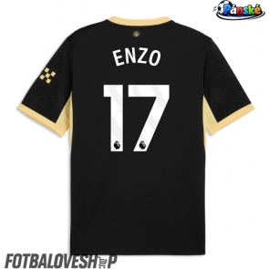 Manchester City Enzo Fernandez #17 Venkovní Dres 2026-27 Krátký Rukáv