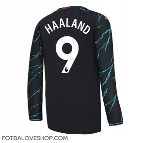 Manchester City Erling Haaland #9 Alternativní Dres 2023-24 Dlouhý Rukáv