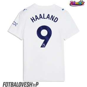 Manchester City Erling Haaland #9 Dámské Alternativní Dres 2026-27 Krátký Rukáv