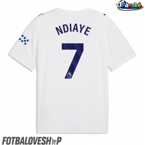 Manchester City Iliman Ndiaye #7 Alternativní Dres 2026-27 Krátký Rukáv