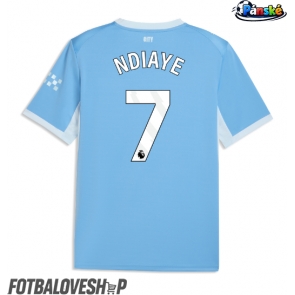 Manchester City Iliman Ndiaye #7 Domácí Dres 2026-27 Krátký Rukáv