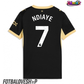 Manchester City Iliman Ndiaye #7 Dámské Venkovní Dres 2026-27 Krátký Rukáv
