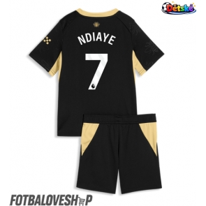 Manchester City Iliman Ndiaye #7 Dětské Venkovní Dres 2026-27 Krátký Rukáv (+ trenýrky)