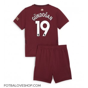 Manchester City Ilkay Gundogan #19 Dětské Alternativní Dres 2024-25 Krátký Rukáv (+ trenýrky)