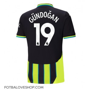 Manchester City Ilkay Gundogan #19 Venkovní Dres 2024-25 Krátký Rukáv
