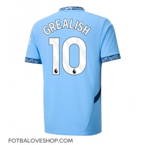 Manchester City Jack Grealish #10 Domácí Dres 2024-25 Krátký Rukáv