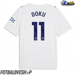 Manchester City Jeremy Doku #11 Alternativní Dres 2026-27 Krátký Rukáv