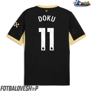 Manchester City Jeremy Doku #11 Venkovní Dres 2026-27 Krátký Rukáv