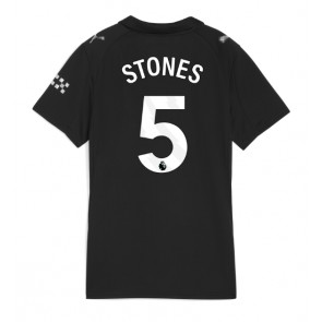 Manchester City John Stones #5 Dámské Venkovní Dres 2025-26 Krátký Rukáv