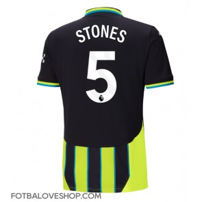 Manchester City John Stones #5 Venkovní Dres 2024-25 Krátký Rukáv