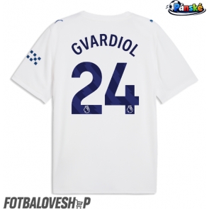 Manchester City Josko Gvardiol #24 Alternativní Dres 2026-27 Krátký Rukáv