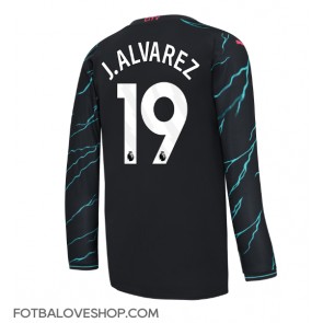 Manchester City Julian Alvarez #19 Alternativní Dres 2023-24 Dlouhý Rukáv