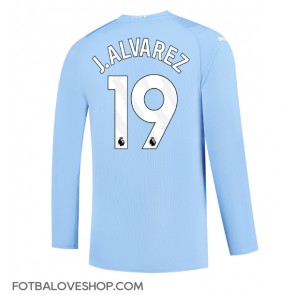 Manchester City Julian Alvarez #19 Domácí Dres 2023-24 Dlouhý Rukáv