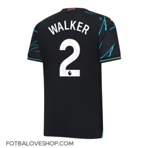 Manchester City Kyle Walker #2 Alternativní Dres 2023-24 Krátký Rukáv
