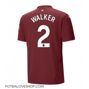 Manchester City Kyle Walker #2 Alternativní Dres 2024-25 Krátký Rukáv
