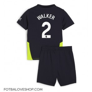 Manchester City Kyle Walker #2 Dětské Venkovní Dres 2024-25 Krátký Rukáv (+ trenýrky)