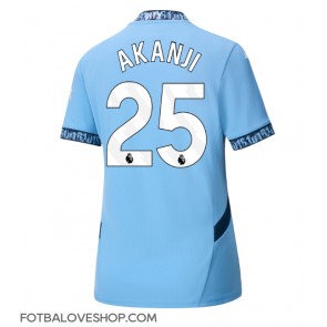 Manchester City Manuel Akanji #25 Dámské Domácí Dres 2024-25 Krátký Rukáv