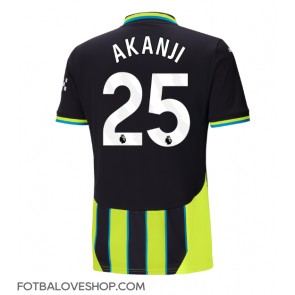 Manchester City Manuel Akanji #25 Venkovní Dres 2024-25 Krátký Rukáv