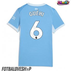 Manchester City Marc Guehi #6 Dámské Domácí Dres 2026-27 Krátký Rukáv
