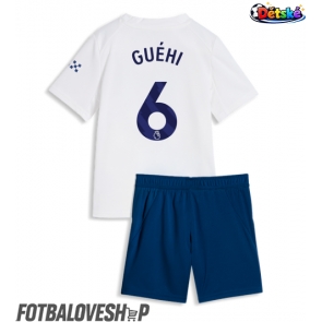 Manchester City Marc Guehi #6 Dětské Alternativní Dres 2026-27 Krátký Rukáv (+ trenýrky)