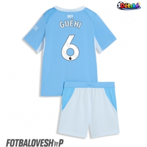 Manchester City Marc Guehi #6 Dětské Domácí Dres 2026-27 Krátký Rukáv (+ trenýrky)