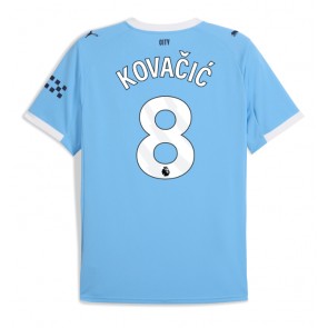 Manchester City Mateo Kovacic #8 Domácí Dres 2025-26 Krátký Rukáv