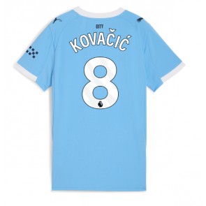 Manchester City Mateo Kovacic #8 Dámské Domácí Dres 2025-26 Krátký Rukáv