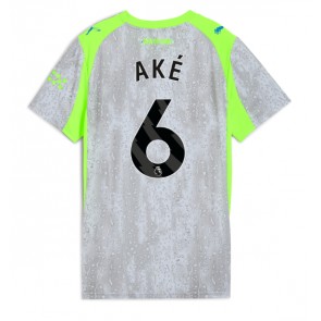 Manchester City Nathan Ake #6 Dámské Alternativní Dres 2025-26 Krátký Rukáv
