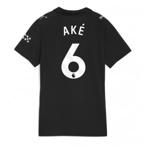Manchester City Nathan Ake #6 Dámské Venkovní Dres 2025-26 Krátký Rukáv
