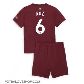 Manchester City Nathan Ake #6 Dětské Alternativní Dres 2024-25 Krátký Rukáv (+ trenýrky)