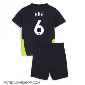 Manchester City Nathan Ake #6 Dětské Venkovní Dres 2024-25 Krátký Rukáv (+ trenýrky)