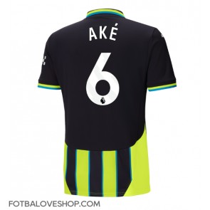 Manchester City Nathan Ake #6 Venkovní Dres 2024-25 Krátký Rukáv