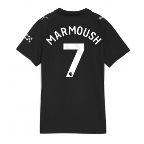 Manchester City Omar Marmoush #7 Dámské Venkovní Dres 2025-26 Krátký Rukáv