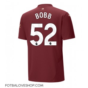 Manchester City Oscar Bobb #52 Alternativní Dres 2024-25 Krátký Rukáv
