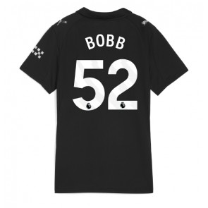 Manchester City Oscar Bobb #52 Dámské Venkovní Dres 2025-26 Krátký Rukáv