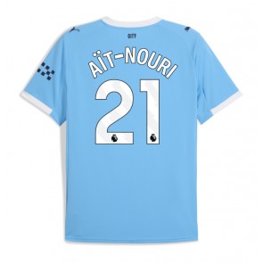 Manchester City Rayan Ait-Nouri #21 Domácí Dres 2025-26 Krátký Rukáv