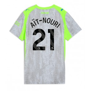 Manchester City Rayan Ait-Nouri #21 Dámské Alternativní Dres 2025-26 Krátký Rukáv