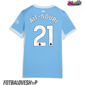 Manchester City Rayan Ait-Nouri #21 Dámské Domácí Dres 2026-27 Krátký Rukáv