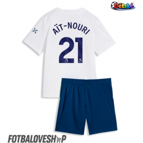 Manchester City Rayan Ait-Nouri #21 Dětské Alternativní Dres 2026-27 Krátký Rukáv (+ trenýrky)